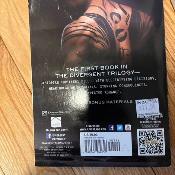 Divergent Book by Veronica Roth - Picture 2 of 2